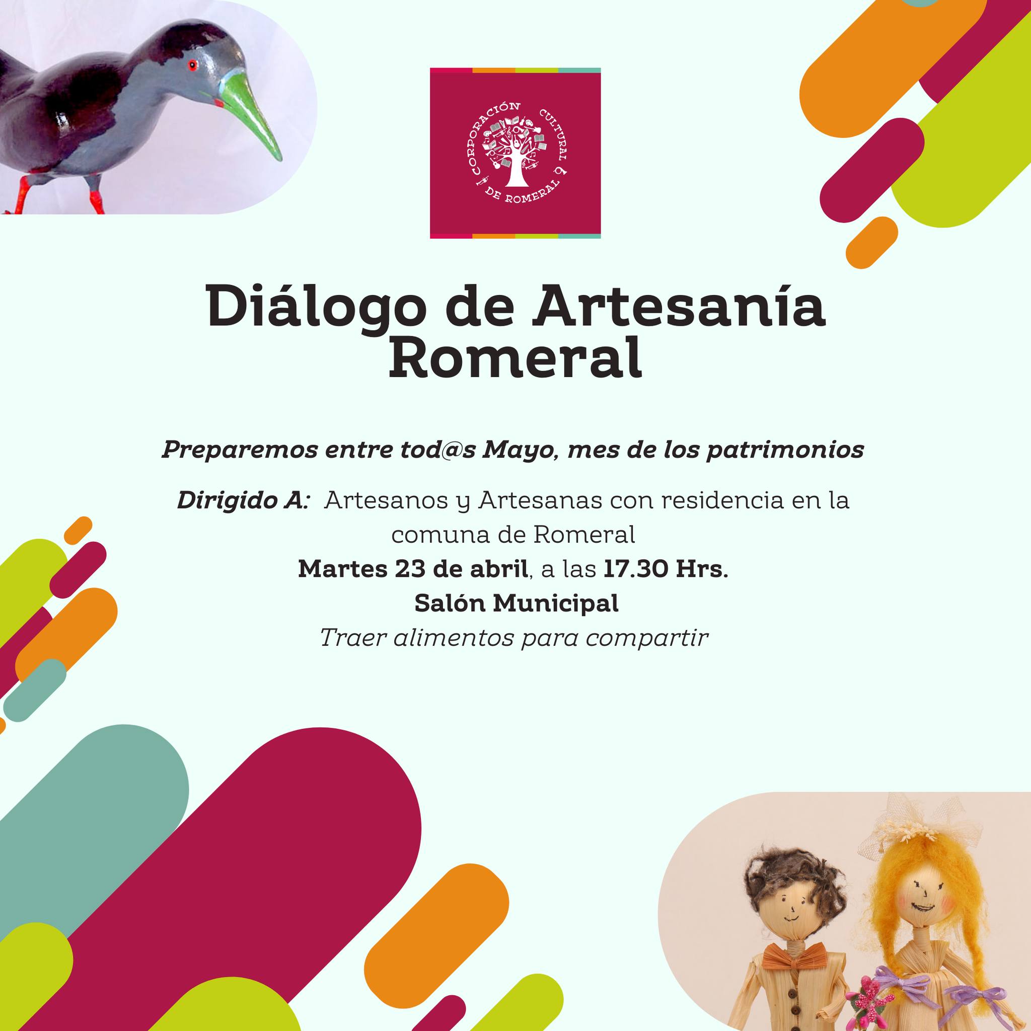 dialogo artesanas afiche