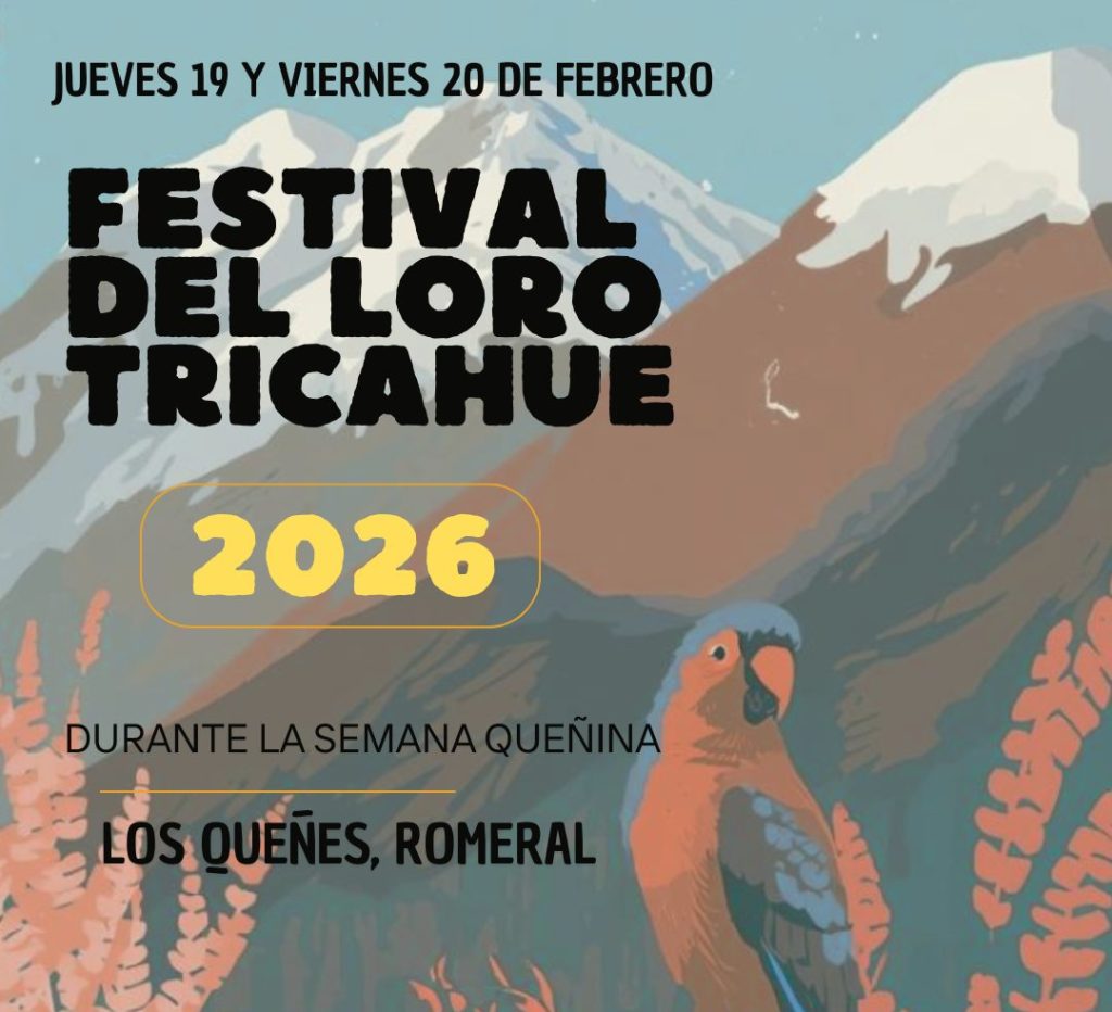 flyer loro tricahue 2026
